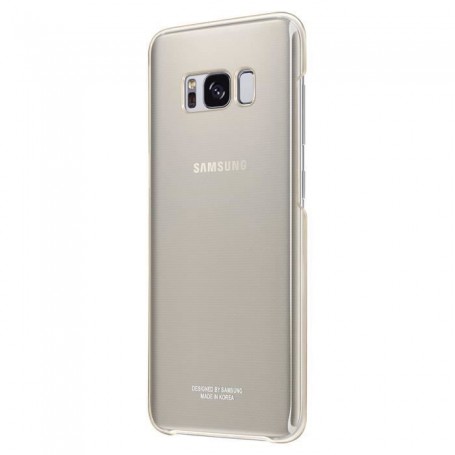 Samsung Coque transparente ultra fine S8+ Bleu
