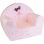 Fauteuil pour enfant Fun House Dancer Ballerina Club Rose 52 x 33 x 42 cm