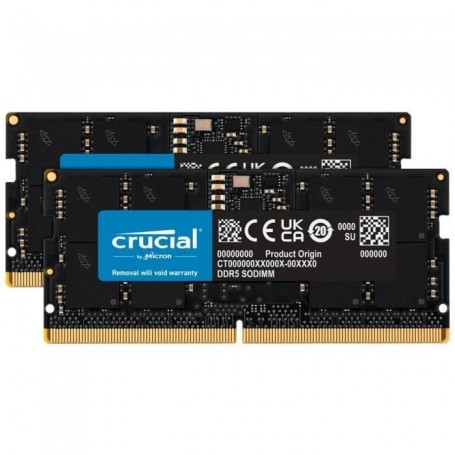 Mémoire RAM Crucial DDR5 SDRAM DDR5 32 GB CL40