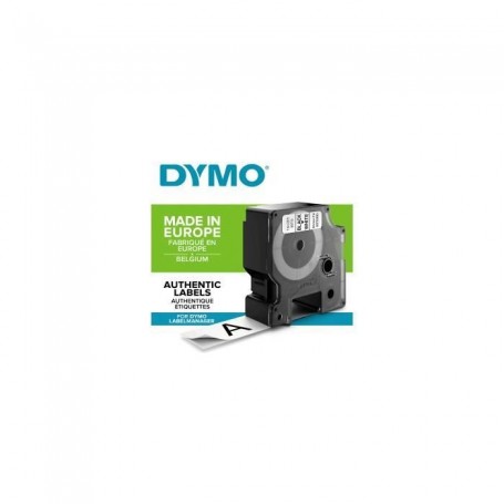 Ruban Laminé pour Etiqueteuses Dymo S0720930 Blanc/Noir Noir/Blanc