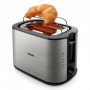 Philips Viva Collection HD2650/90 Grille-pain 2 tranches, fente large, métal