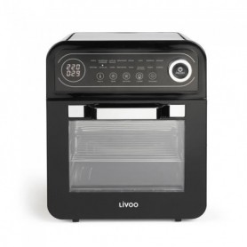 Four à air chaud 12l 1600w noir - Livoo - DOC255