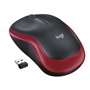 LOGITECH - Souris sans fil optique - M185 Rouge