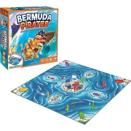 Bermuda Pirates - Asmodee - Jeu de société magnétique - Jeu d'action 2