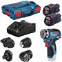 Perceuse-visseuse Bosch Professional GSR 12V-35 FC + 2 batteries 3.0Ah
