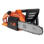 BLACK+DECKER Tronçonneuse 40 cm 1800 W CS1840-QS - Tendeur De Chaîne A