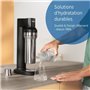Bouteille BRITA pour sodaTRIO - acier inoxydable - 0.65L - noire