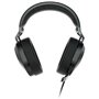 Casque gaming CORSAIR HS65 SURROUND - Carbone. son surround Dolby Audi