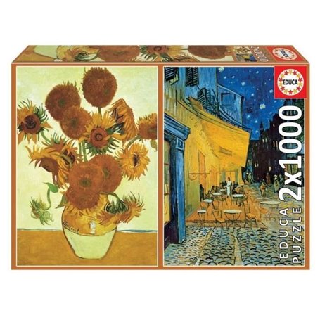 VAN GOGH - 2 puzzles de 1000 pieces