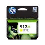 HP 912XL Cartouche d'encre jaune -grande capacité authentique (3YL83AE