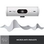 Logitech - Brio 500 Webcam HD avec Expo Auto - Blanc