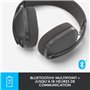 Logitech - Casque d'écoute léger sans fil avec Micro anti-bruit de fon
