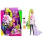 Barbie - Barbie Extra Natte Vert Fluo - Poupée
