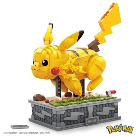 MEGA CONSTRUX - POKEMON - PIKACHU EN MOUVEMENT           - constructio
