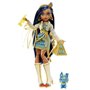 Monster High - Cleo de Nile avec animal de compagnie - Poupée - 4 ans 