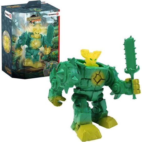 SCHLEICH - Cyborg de la jungle Eldrador Mini Creatures - 42548 - Gamme