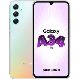 SAMSUNG Galaxy A34 5G Argenté 128 Go