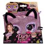 PURSE PETS - Sac-pochette Chaton - Rose pailleté - Fonction lumineuse 