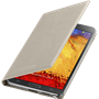 Etui à rabat Samsung EF-WN900BU beige pour Galaxy Note 3 N9000