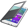 Etui à rabat à zone transparente Samsung EF-CA700BC noir pour Galaxy A