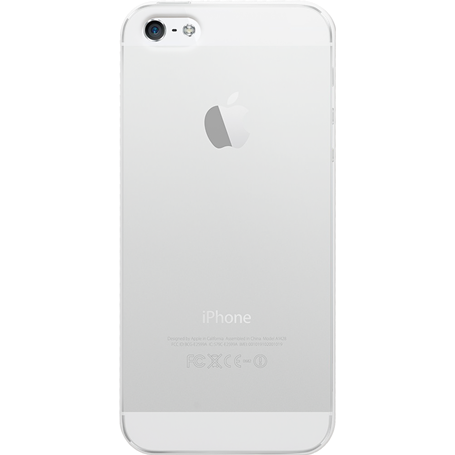 Coque rigide transparente pour iPhone 5/5S/SE