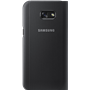 Etui à rabat à zone transparente Samsung noir pour Galaxy A5 A520 2017