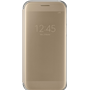 Etui à rabat Clear View Cover Samsung EF-ZA520CF doré pour Galaxy A5 A