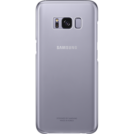 Coque souple Samsung EF-QG950CV lavande transparente pour Samsung Gala