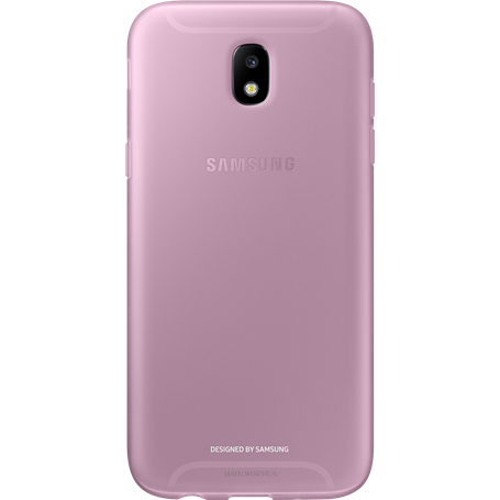 Coque semi-rigide Samsung EF-AJ530TP rose pour Galaxy J5 J530 2017