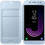 Etui à rabat Samsung EF-WJ530CL bleu clair pour Galaxy J5 J530 2017