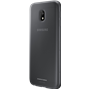 Coque semi-rigide Samsung EF-AJ330TB noire translucide pour Galaxy J3 
