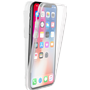 Coque intégrale 360° transparente pour iPhone X/XS