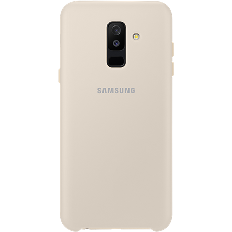 Coque rigide Samsung EF-PA605CF dorée pour Galaxy A6+ A605 2018