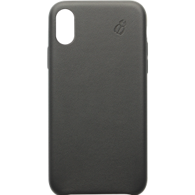 Coque en Cuir Noir pour Apple iPhone X/XS Beetlecase