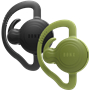 Oreillettes Bluetooth noires et vertes Bonx 