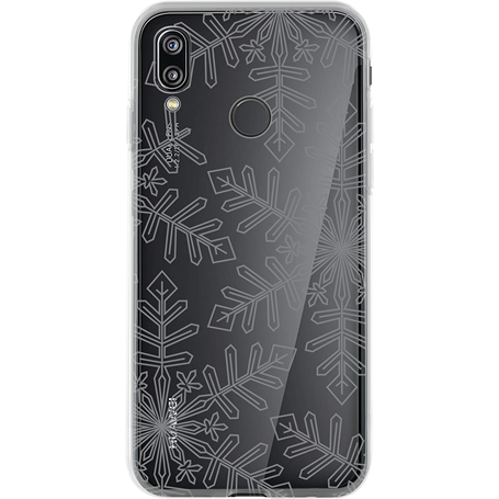 Coque rigide Flocons de Neige pour Huawei Mate 20 Lite