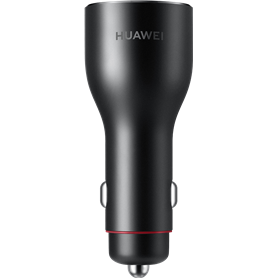 Chargeur de voiture "Super Charge" CP37 Huawei noir avec câble USB/USB