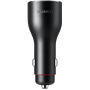 Chargeur de voiture "Super Charge" CP37 Huawei noir avec câble USB/USB