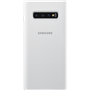Etui folio LED View Cover Samsung EF-NG973PW blanc pour Galaxy S10 G97