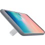 Coque Renforcée fonction Stand Argent pour Samsung G S10 Samsung