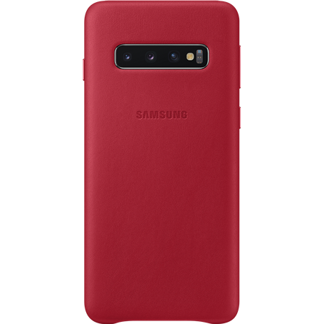 Coque en Cuir pour Samsung G S10 Bordeaux Samsung