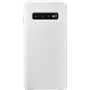 Coque rigide en cuir blanc Samsung EF-VG973LW pour Galaxy S10 G973