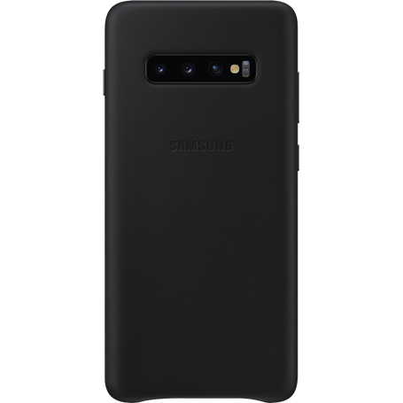 Coque en Cuir pour Samsung G S10 Plus Noire Samsung