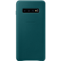 Coque rigide en cuir vert Samsung EF-VG975LG pour Galaxy S10+ G975