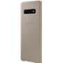 Coque en Cuir pour Samsung G S10 Plus Grise Samsung