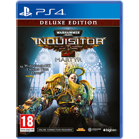 Jeu Warhamer 40 000 Inquisitor-Martyr pour PS4