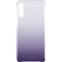 Coque rigide violette et transparente Evolution Samsung pour Galaxy A7