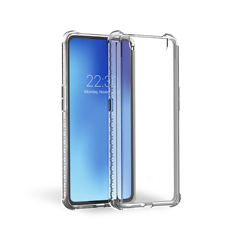 Coque Renforcée Samsung G A80 AIR Transparente - Garantie à vie Force