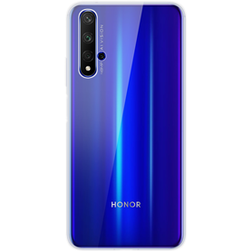 Coque semi-rigide transparente ultra fine pour Honor 20