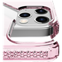 Coque Renforcée iPhone 12 / 12 Pro Spectrum Clear Rose Itskins